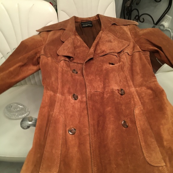 Vintage Women’s Brown Suede Sak’s 5th Ave Jacket - Picture 5 of 8